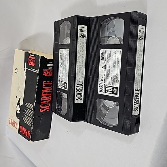 Scarface - 2 tapes VHS Set - Picture 4 of 5